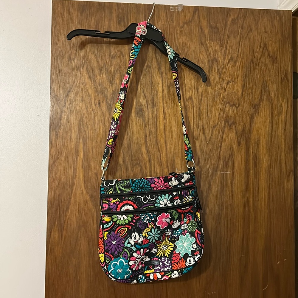 Vera Bradley Disney Triple Zip Hipster Crossbody